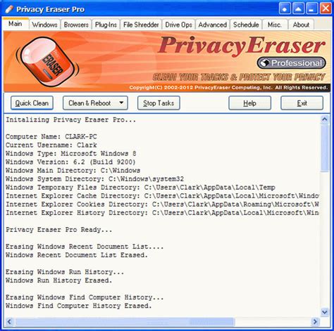 Privacy Eraser Pro 